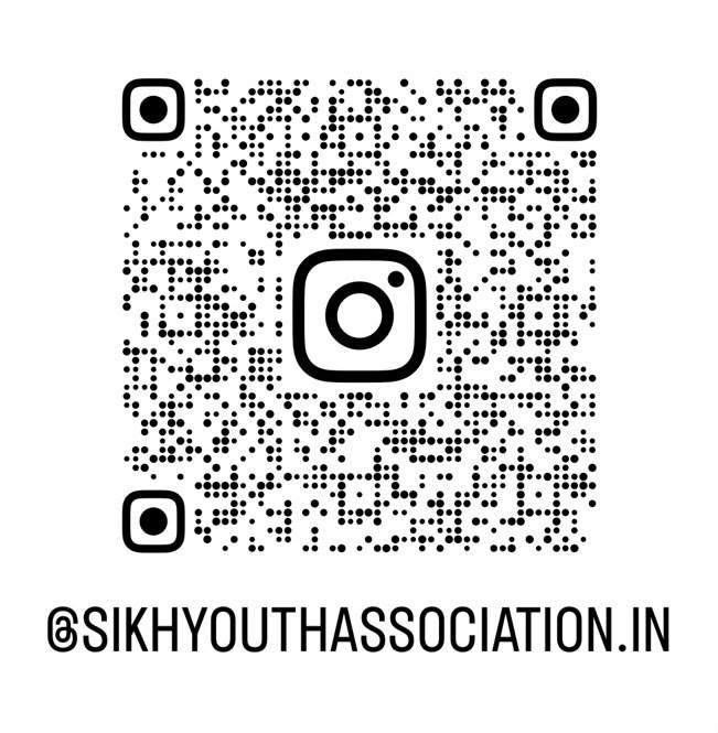 QR code for Sikh Youth Association on Instagram